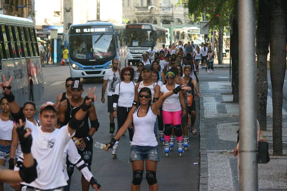 Roller Recife na rua