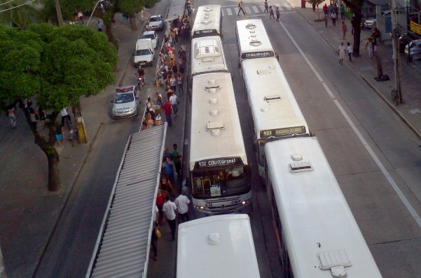 transporte público no Recife