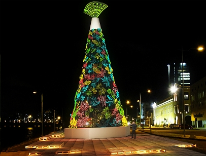 Neste sábado, é inaugurada a decoração de Natal em todo o Recife - Eu Curto  Recife